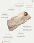 günamüna Nap Mat - Tutu Goose (Min. of 2, multiples of 2)