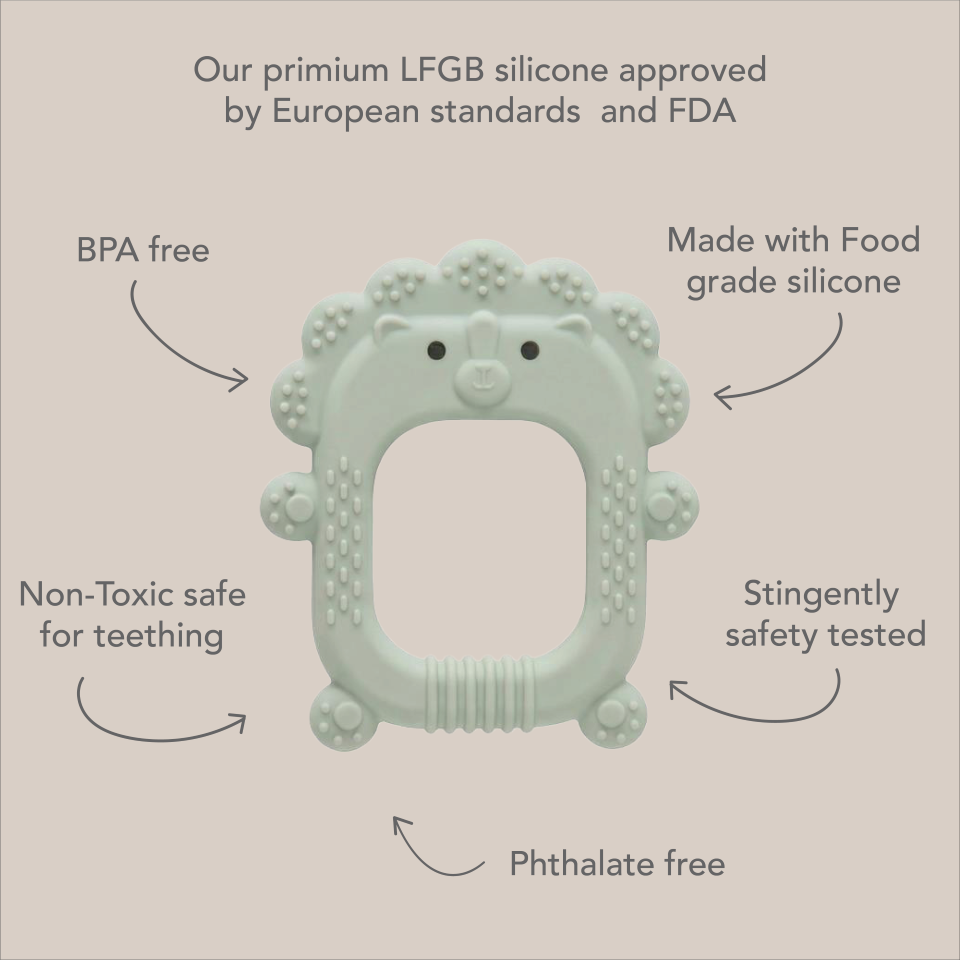 noüka Silicone Teether Toy - Mimzy the Lamb (Sold in Case of 2, Qty of 1=2 products)