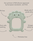 noüka Silicone Teether Toy - Mimzy the Lamb (Sold in Case of 2, Qty of 1=2 products)