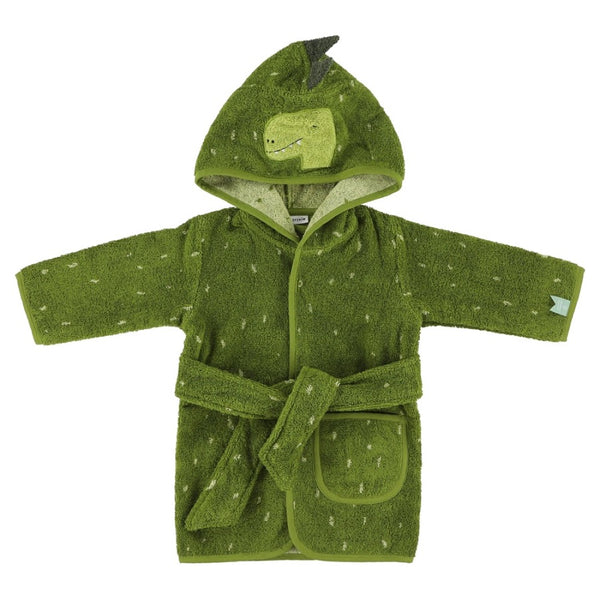 Trixie Bathrobe | 1-2y - Mr. Dino (Min. of 2 PK, multiples of 2 PK)