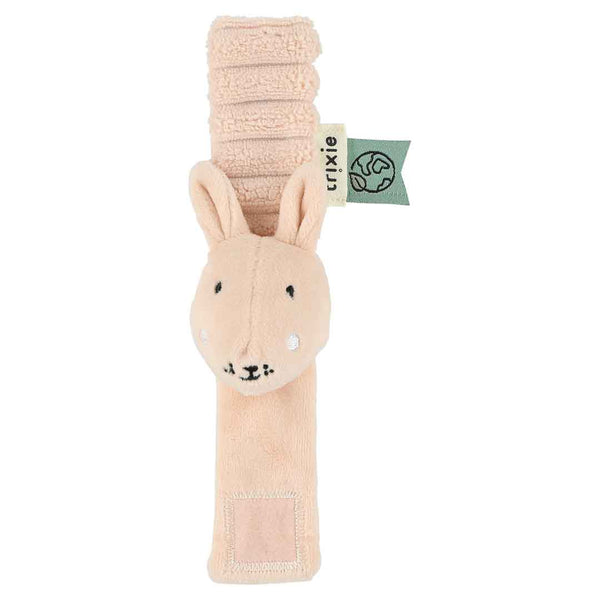 Trixie Wrist rattle - Mrs. Rabbit (Min. of 3 PK, multiples of 3 PK)