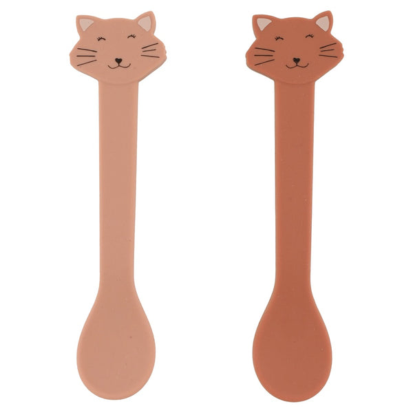 Trixie Silicone spoon 2-pack - Mrs. Cat (Min. of 2 PK, multiples of 2 PK)