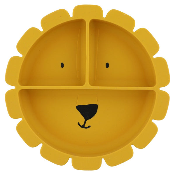 Trixie Silicone divided suction plate - Mr. Lion (Min. of 2 PK, multiples of 2 PK)