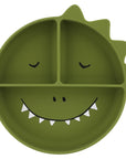 Trixie Silicone divided suction plate - Mr. Dino (Min. of 2 PK, multiples of 2 PK)