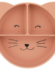 Trixie Silicone divided suction plate - Mrs. Cat (Min. of 2 PK, multiples of 2 PK)
