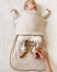 günamüna Long Sleeve Transitional Swaddle Sack Duvet Bamboo Blush 2.6 TOG (Min. of 2, multiples of 2)