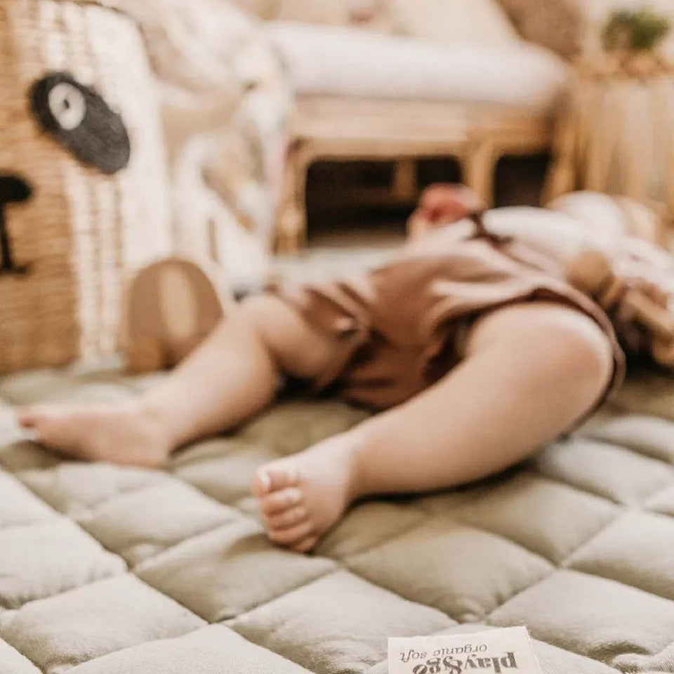 Play&amp;Go Meadow Green organic babymat (Min of 1, multiples of 1)