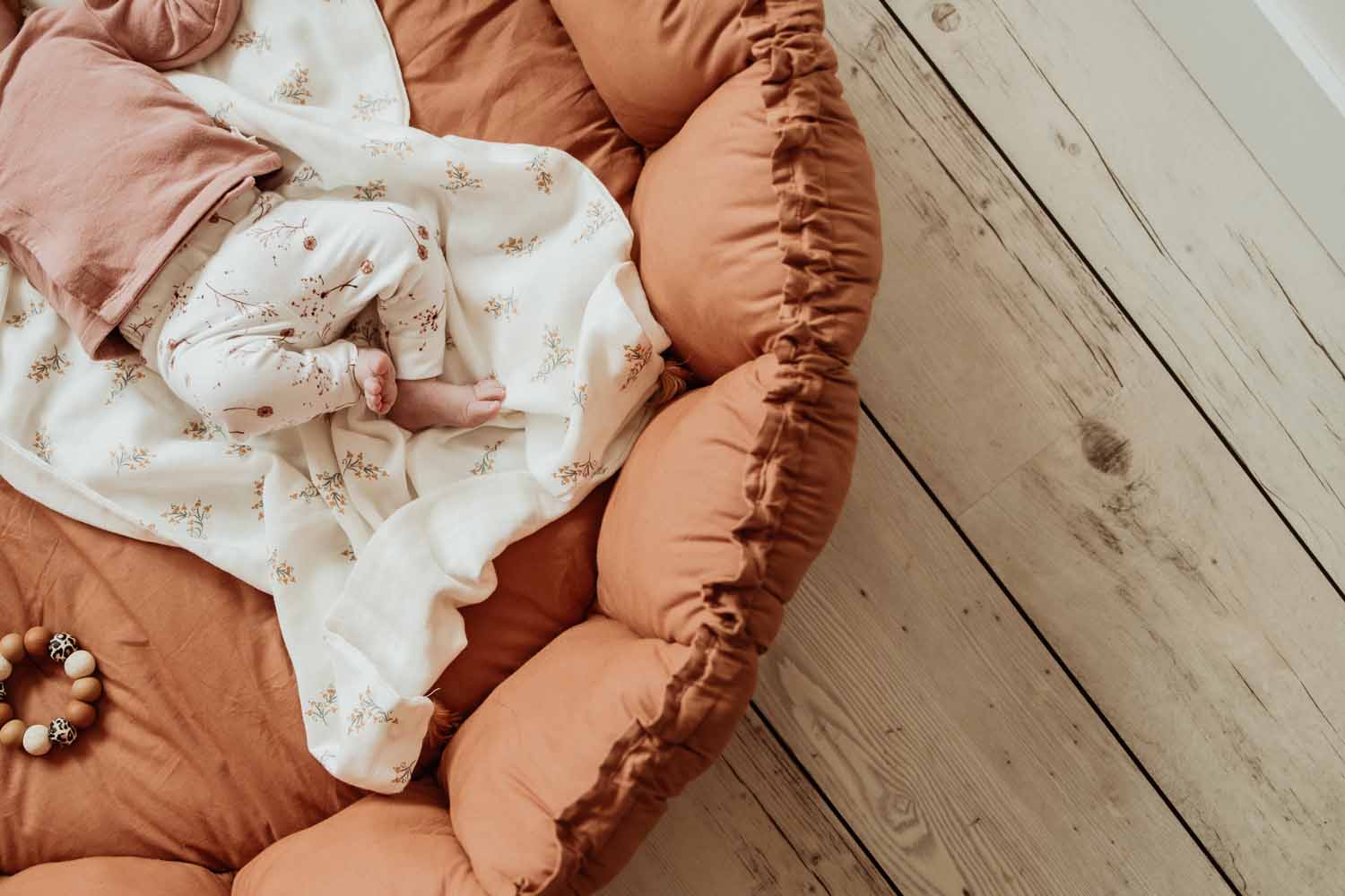 Play&amp;Go Bloom Tawny Brown organic babymat (Min of 1, multiples of 1)