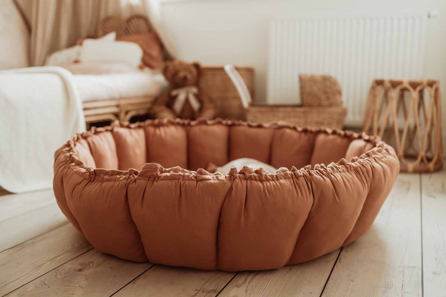 Play&amp;Go Bloom Tawny Brown organic babymat (Min of 1, multiples of 1)