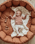 Play&Go Bloom Tawny Brown organic babymat (Min of 1, multiples of 1)