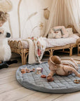 Play&Go Dusty Blue organic babymat (Min of 1, multiples of 1)