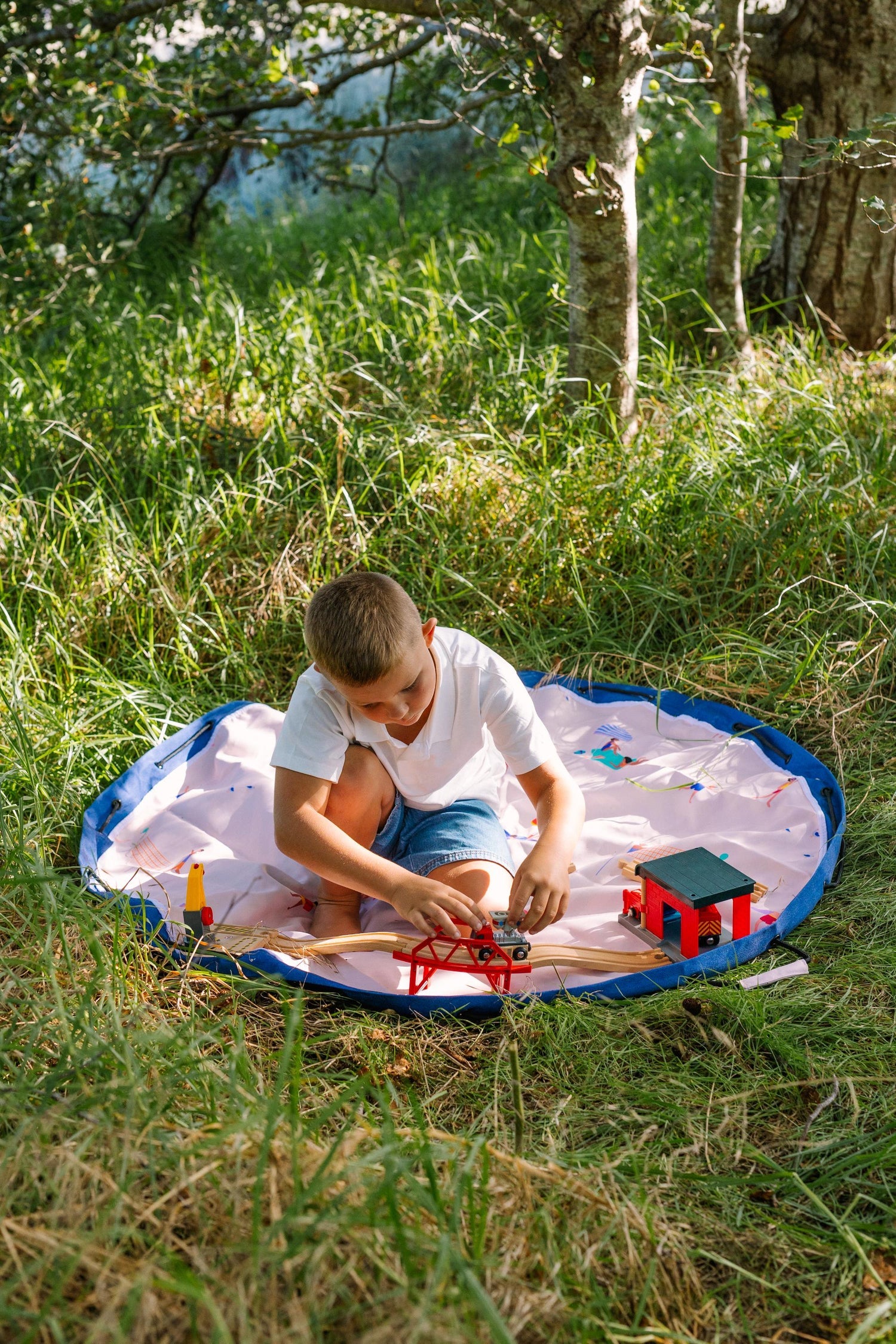 Play&amp;Go noomad Outdoor Playmat &amp; Toy Bag - Beach (Min of 1, multiples of 1)