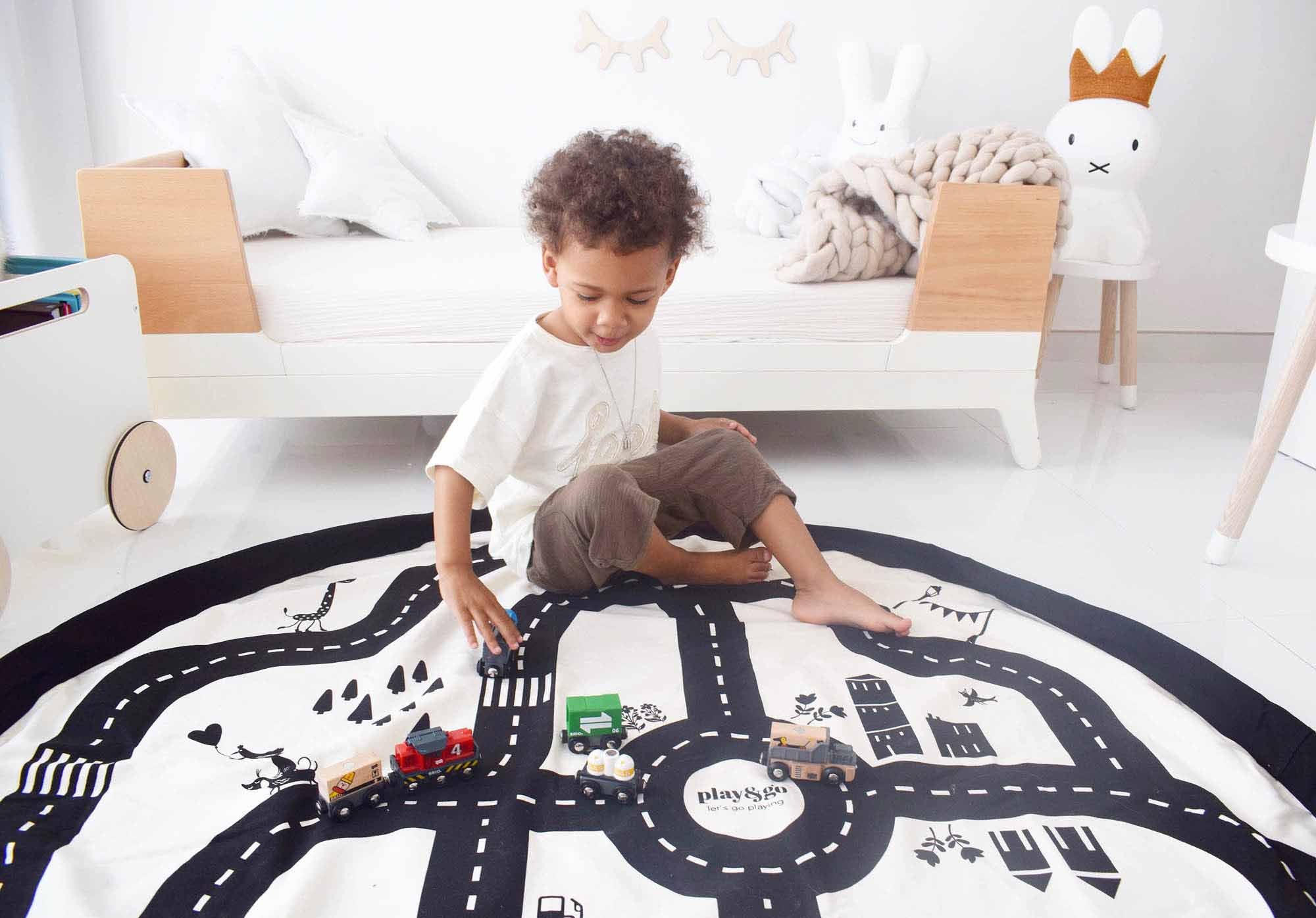 Play&amp;Go Roadmap/thunderbolt toy storage bag (Min of 1, multiples of 1)