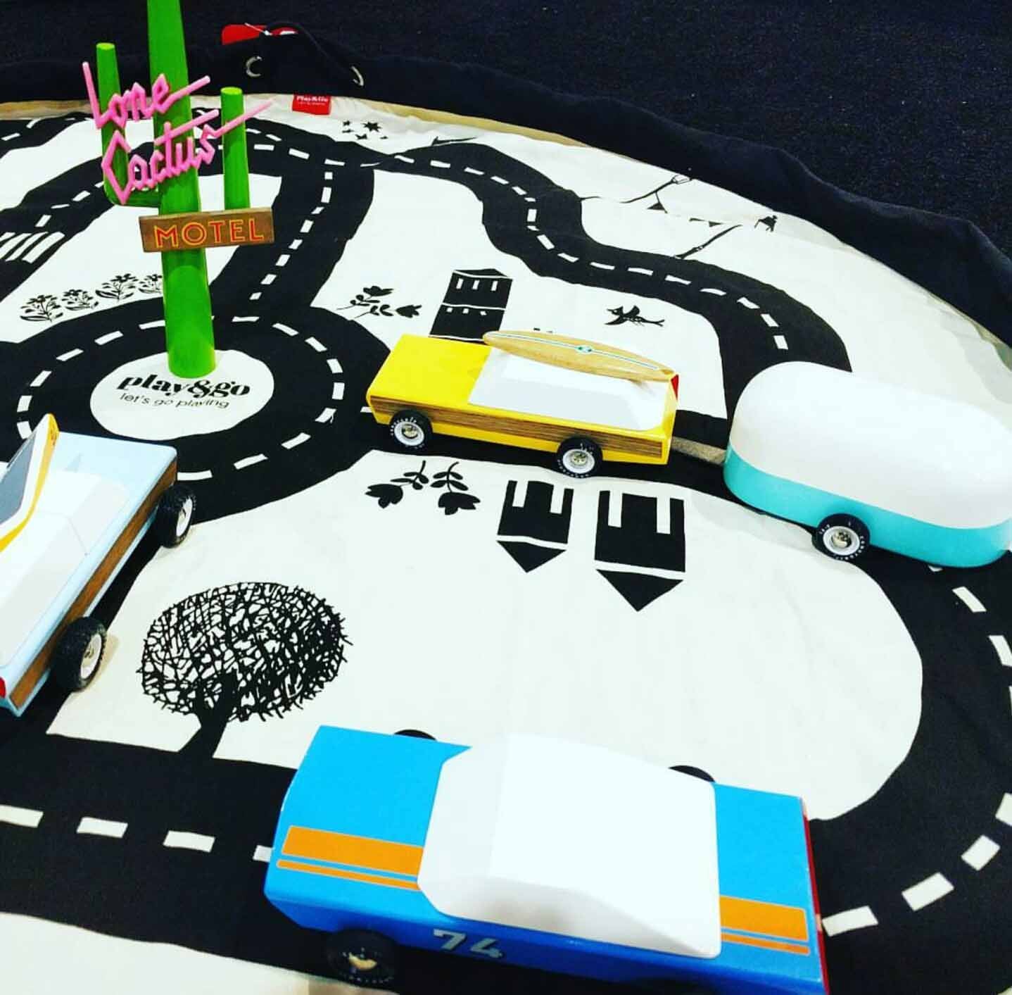 Play&amp;Go Roadmap/thunderbolt toy storage bag (Min of 1, multiples of 1)