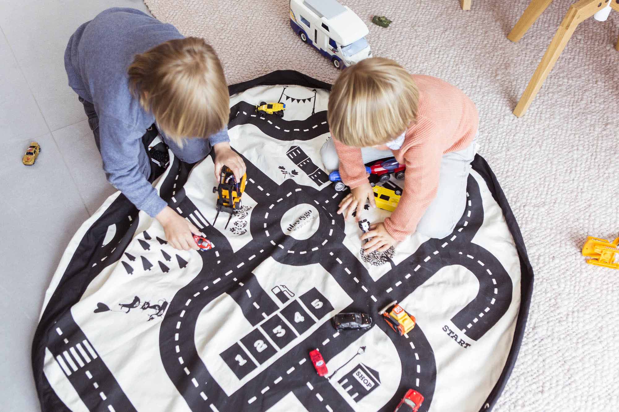 Play&amp;Go Roadmap/thunderbolt toy storage bag (Min of 1, multiples of 1)