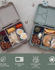 noüka Design Bento Chill Lunch Box - Ballerina (Min. of 2 PK, Multiples of 2 PK)