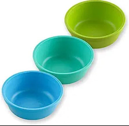 Re-Play 3PK 12Oz Bowls Under the Sea- Sky Blue, Aqua and Lime Green (Min. of 2 PK, Multiples of 2 PK)