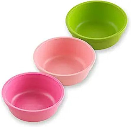 Re-Play 3PK 12Oz Bowls Tulip- Bright Pink, Blush and Lime Green (Min. of 2 PK, Multiples of 2 PK)