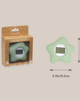 noüka Bathtub Safety Thermometer Starfish - Moss (Sold in Case of 2, Qty of 1=2 products)