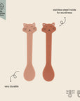 Trixie Silicone spoon 2-pack - Mrs. Cat (Min. of 2 PK, multiples of 2 PK)