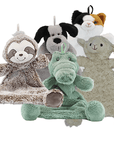 Baby Paper Sloth Crinkle Cuddler (Min. of 2, multiples of 2) - MAIGHAN DISTRIBUTION CANADA