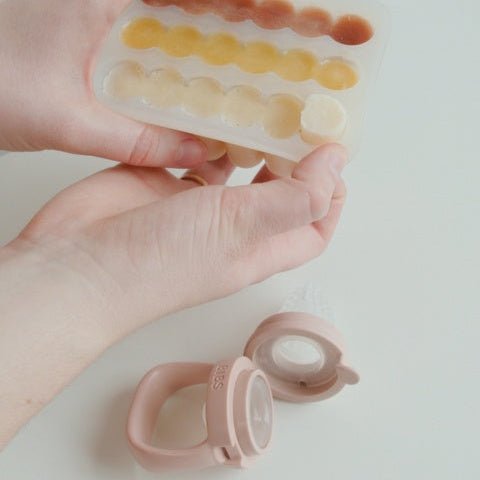 BIBS Baby Food Freezer Tray Ivory (Min. of 2 PK, multiples of 2 PK) - MAIGHAN DISTRIBUTION CANADA