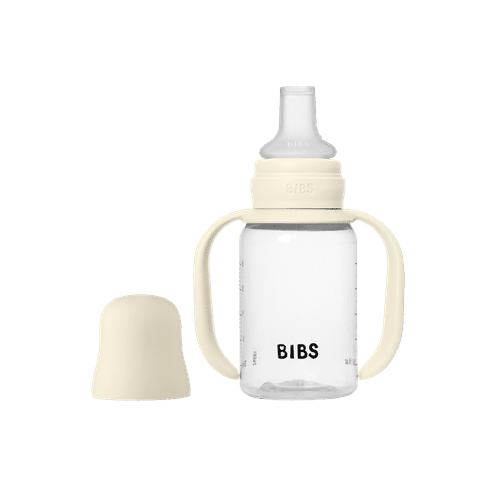 BIBS Baby Sippy Bottle Spout Silicone 1 pack 150 ml Ivory (Min. of 2 PK , multiples of 2 PK) - MAIGHAN DISTRIBUTION CANADA