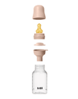 BIBS BPA - Free PP Baby Bottle Round Latex 1 pack 150 ml Slow Flow Blush (Min. of 2 PK , multiples of 2 PK) - MAIGHAN DISTRIBUTION CANADA
