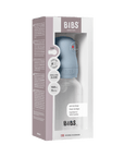 BIBS BPA - Free PP Baby Bottle Round Silicone 1 pack 150 ml Slow Flow Baby Blue (Min. of 2 PK , multiples of 2 PK) - MAIGHAN DISTRIBUTION CANADA