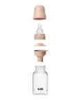 BIBS BPA - Free PP Baby Bottle Round Silicone 1 pack 150 ml Slow Flow Blush (Min. of 2 PK , multiples of 2 PK) - MAIGHAN DISTRIBUTION CANADA