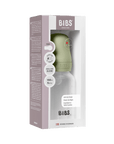 BIBS BPA - Free PP Baby Bottle Round Silicone 1 pack 150 ml Slow Flow Sage (Min. of 2 PK , multiples of 2 PK) - MAIGHAN DISTRIBUTION CANADA