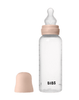 BIBS BPA - Free PP Baby Bottle Round Silicone 1 pack 270 ml Medium Flow Blush (Min. of 2 PK , multiples of 2 PK) - MAIGHAN DISTRIBUTION CANADA