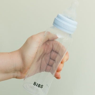 BIBS BPA - Free PP Baby Bottle Round Silicone 1 pack 270 ml Medium Flow Ivory (Min. of 2 PK , multiples of 2 PK) - MAIGHAN DISTRIBUTION CANADA