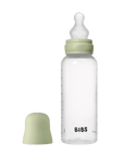 BIBS BPA - Free PP Baby Bottle Round Silicone 1 pack 270 ml Medium Flow Sage (Min. of 2 PK , multiples of 2 PK) - MAIGHAN DISTRIBUTION CANADA