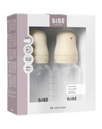 BIBS BPA - Free PP Baby Bottle Round Silicone 2 pack 150 ml Slow Flow Ivory (Min. of 2 PK , multiples of 2 PK) - MAIGHAN DISTRIBUTION CANADA