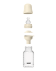 BIBS Grow and Flow BPA - Free PP Baby Bottle Round Silicone Set 150 ml / 270ml Ivory (Min. of 2 PK , multiples of 2 PK) - MAIGHAN DISTRIBUTION CANADA