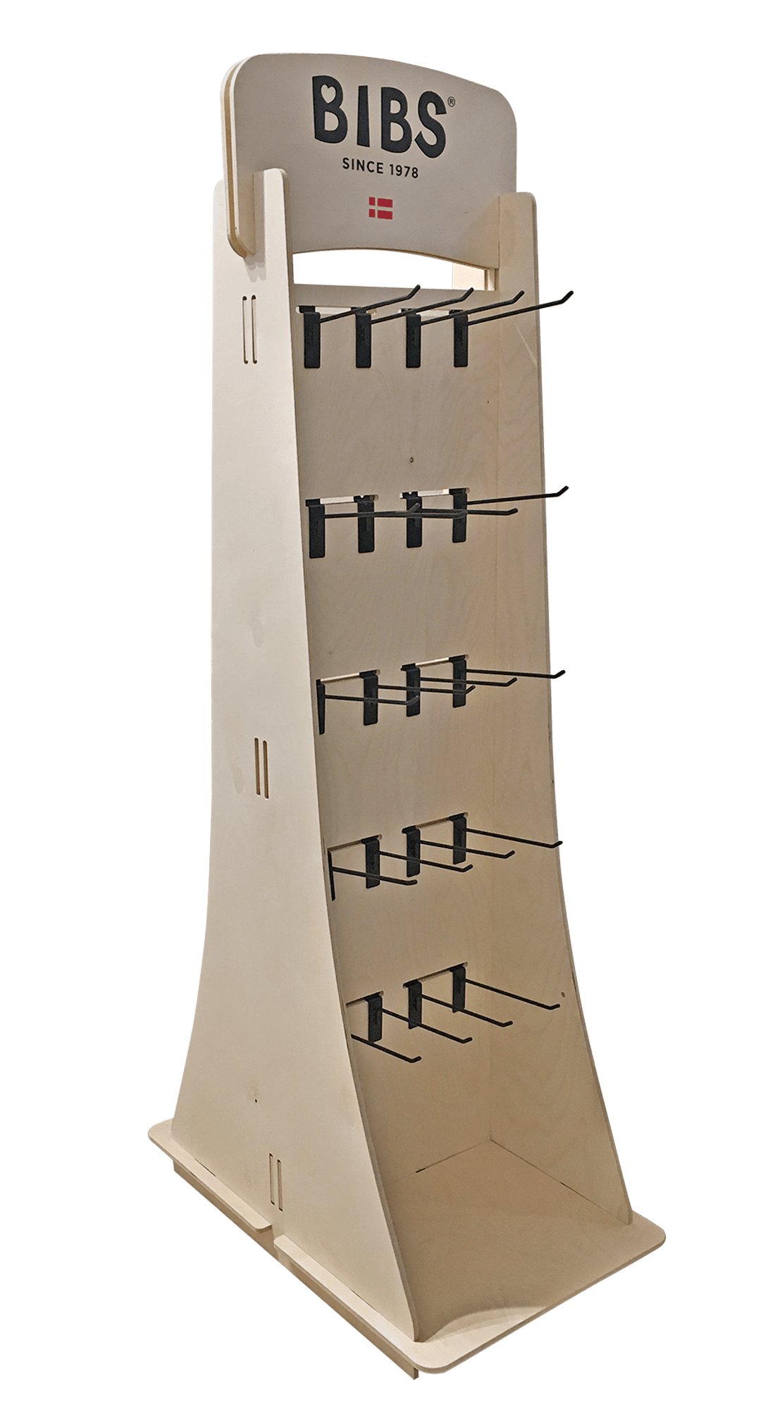 BIBS® Large Two - Sided Standing Display - MAIGHAN DISTRIBUTION CANADA