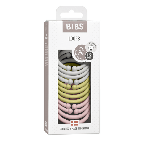BIBS Loops 12 PK Haze / Meadow / Blossom ONE SIZE (Min. of 2 PK, multiples of 2 PK) - MAIGHAN DISTRIBUTION CANADA