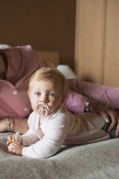 BIBS® Pacifier Boheme Latex 2 PK Violet Sky/Mauve (Min. of 2 PK, multiples of 2 PK) - MAIGHAN DISTRIBUTION CANADA