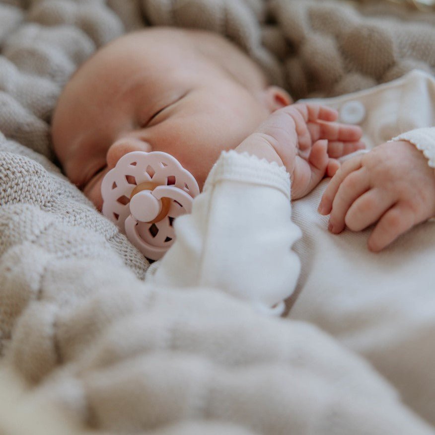 BIBS Pacifier Boheme Latex 4 PK Ivory/Blush/Blossom/Dusky Lilac(Min. of 2 PK, multiples of 2 PK) - MAIGHAN DISTRIBUTION CANADA