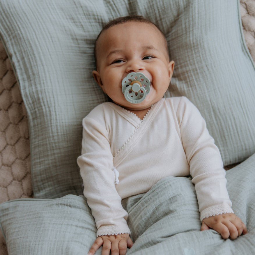 BIBS Pacifier Boheme Latex 4 PK Ivory/Blush/Blossom/Dusky Lilac(Min. of 2 PK, multiples of 2 PK) - MAIGHAN DISTRIBUTION CANADA