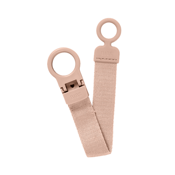 BIBS Pacifier Clip Loop - Blush (Min. of 2 PK , multiples of 2 PK) - MAIGHAN DISTRIBUTION CANADA