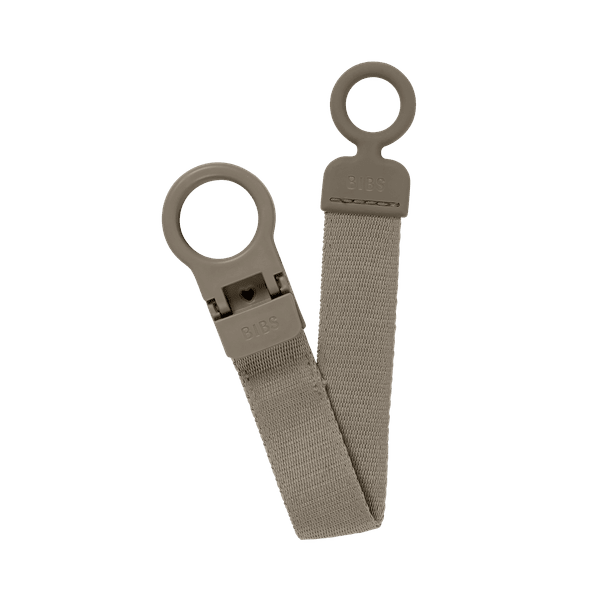 BIBS Pacifier Clip Loop - Dark Oak (Min. of 2 PK , multiples of 2 PK) - MAIGHAN DISTRIBUTION CANADA