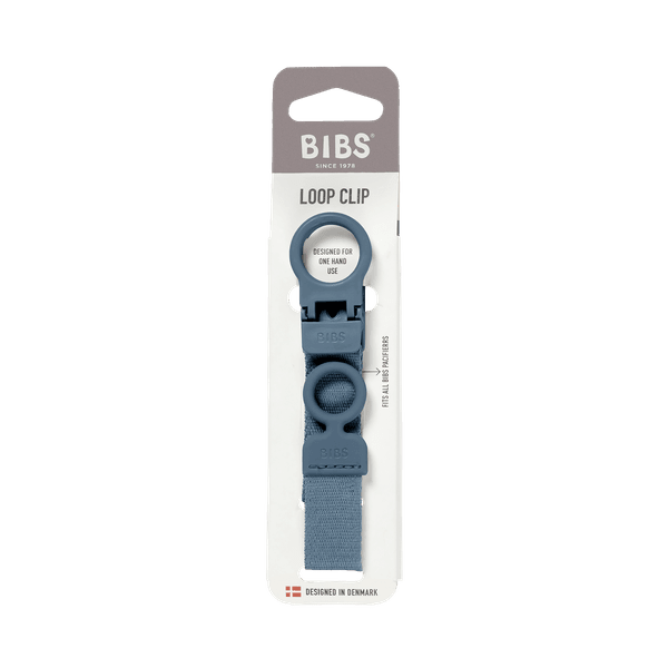 BIBS Pacifier Clip Loop - Petrol (Min. of 2 PK , multiples of 2 PK) - MAIGHAN DISTRIBUTION CANADA