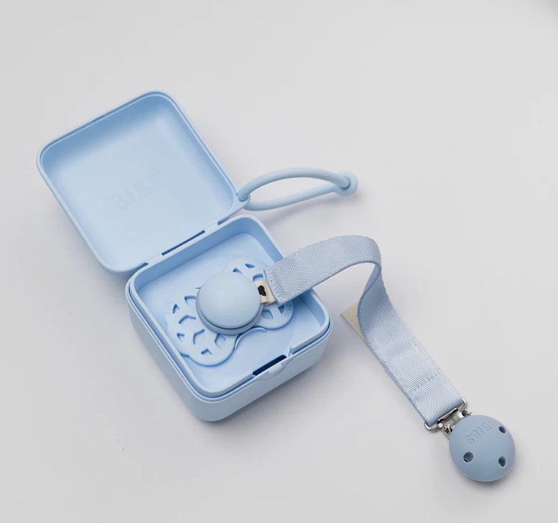 BIBS Pacifier Clip Ribbon - Blush (Min. of 2 PK , multiples of 2 PK) - MAIGHAN DISTRIBUTION CANADA