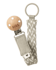 BIBS Pacifier Clip Sand / Ivory ONE SIZE (Min. of 2 PK , multiples of 2 PK) - MAIGHAN DISTRIBUTION CANADA