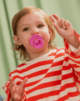 BIBS Pacifier Original COLOUR Latex 2 PK Bubblegum / Peri (Min. of 2 PK, multiples of 2 PK) - MAIGHAN DISTRIBUTION CANADA