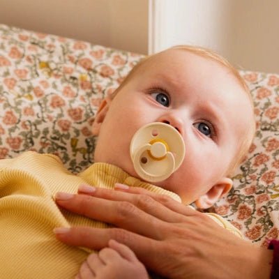 BIBS Pacifier Original COLOUR Latex 2 PK Dusty Blue/Steel Blue (Min. of 2 PK, multiples of 2 PK) - MAIGHAN DISTRIBUTION CANADA