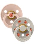 BIBS Pacifier Studio Colour 2 PACK Ladybug Latex - Blush Mix (Min. of 2 PK, multiples of 2 PK) - MAIGHAN DISTRIBUTION CANADA