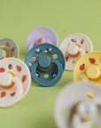 BIBS Pacifier Studio Colour 2 PACK Ladybug Latex - Violet Sky Mix (Min. of 2 PK, multiples of 2 PK) - MAIGHAN DISTRIBUTION CANADA